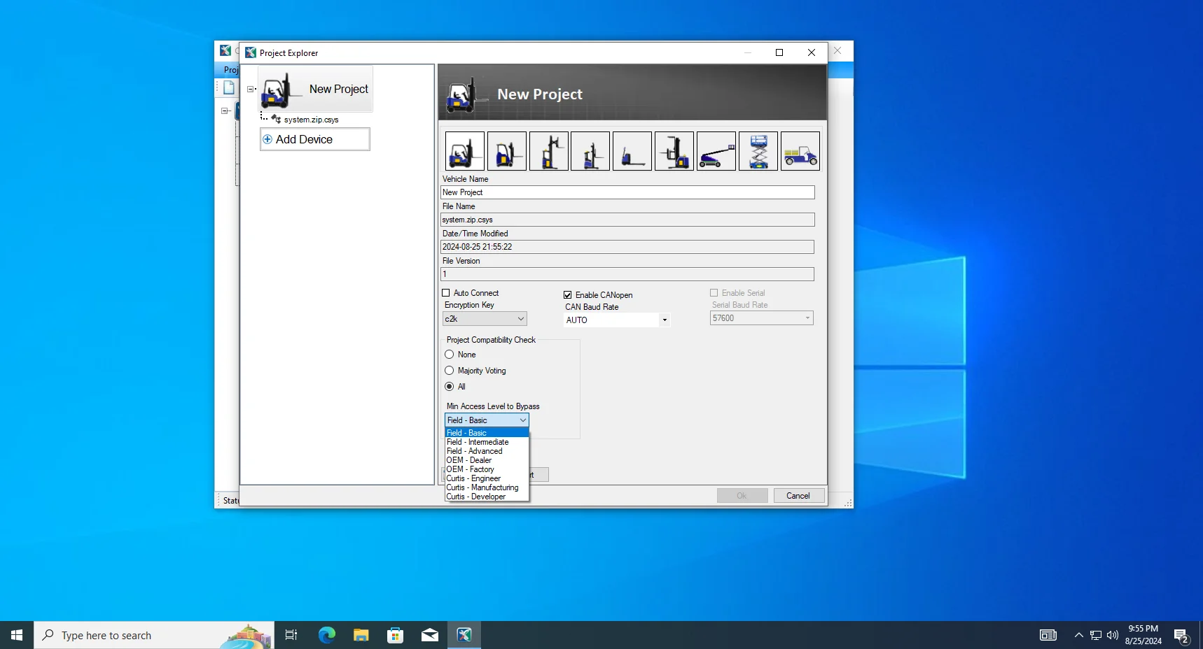 

EPC-SOFTWARE Набор инструментов Curtis Intergated+Mult ПК