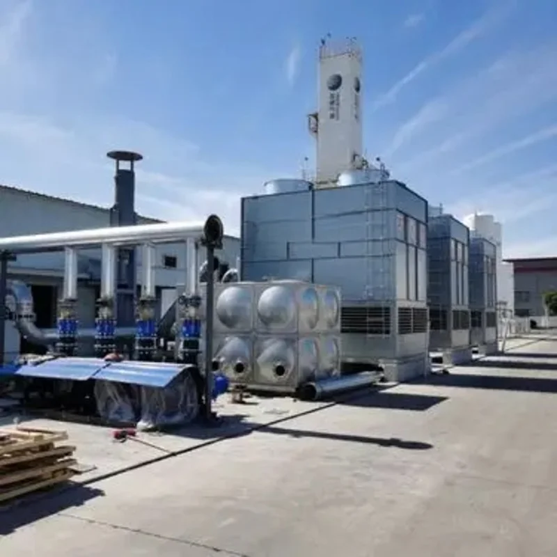 

Square all steel plate cross flow Closed circuit cooling tower‌ Reverse flow water-saving, energy-saving, low-noise cross flow