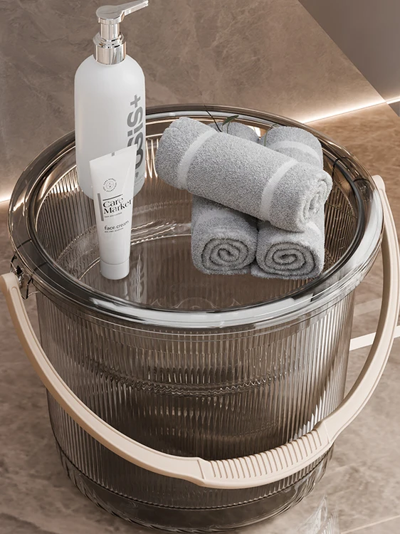 set-buet-in-plastica-per-uso-domestico-di-lusso-con-coperchio-per-riporre-l'acqua-capelli-waing-bagno-portatile-durevole-manico-singolo-capacita-da-8-litri