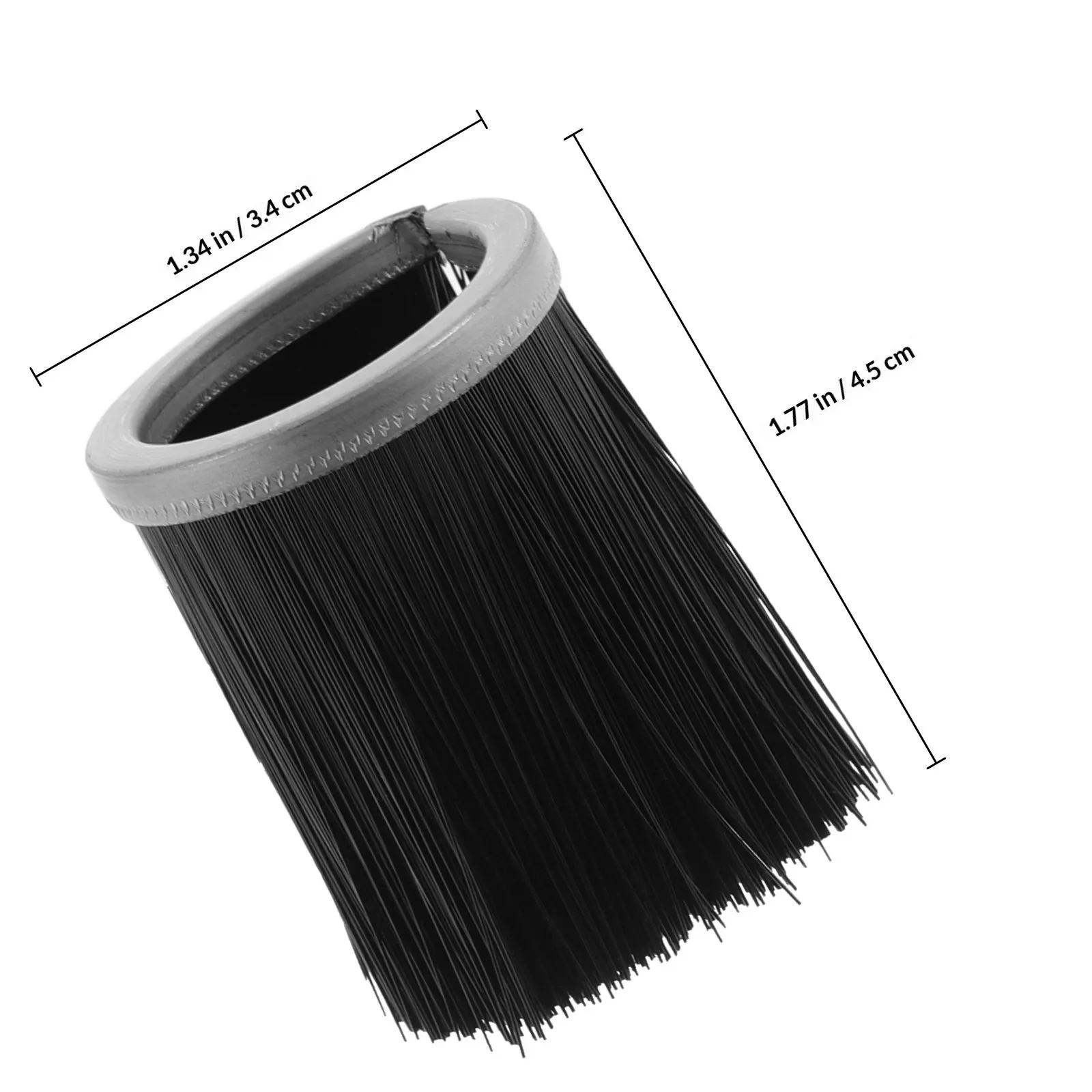 Tornado Cleaner Car Head Black Multipurpose Brush Head Replacement for Industrial Vacuum Car Wash Tool Cleaning Cone Brush