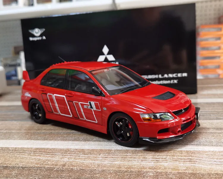 1:18 Super A EVO 9 Ralliart alloy car model toys gift collection