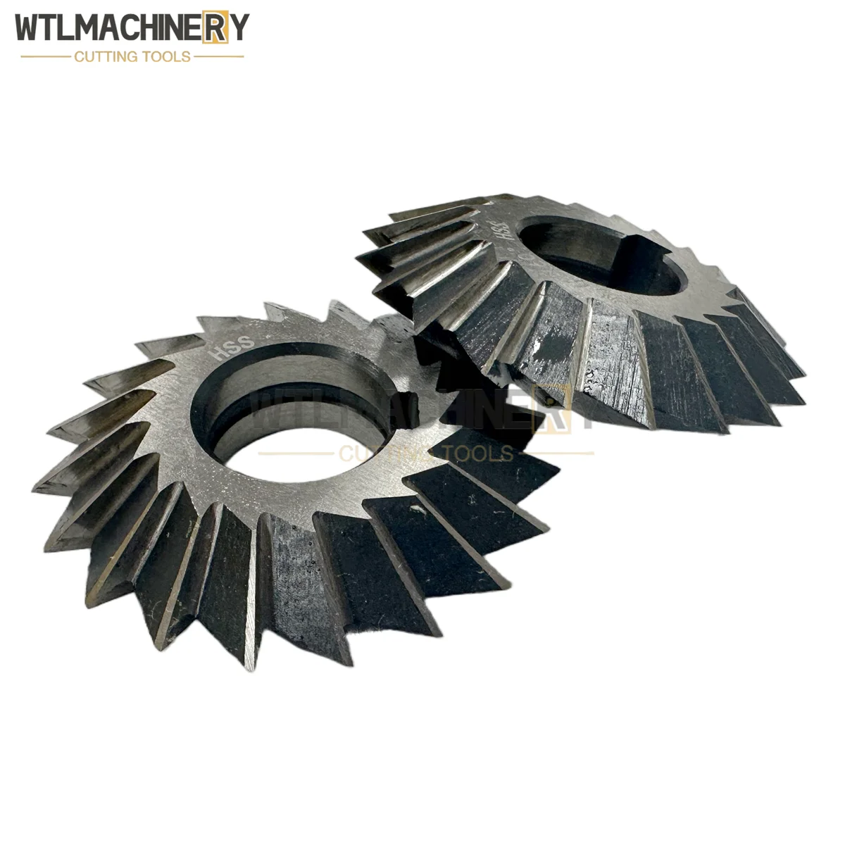 Imagem -03 - Duplo Ângulo Fresa Cortador de Borda Forma v 30 ° 45 ° 60 ° 90 ° Diâmetro Exterior Espessura Mm-graus Hss W6542 1pc