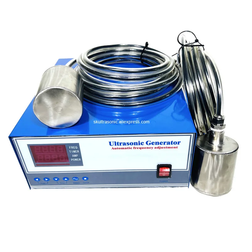 28 кГц 200 Вт высоковибрационная ультразвуковая волновая система осцилляции для роста рыбного пруда и озера против водорослей