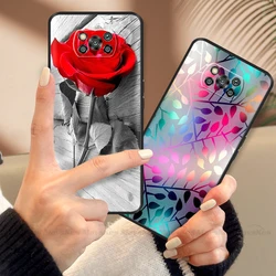 For Xiaomi POCO X3 NFC Case PocoX3 Painted TPU Bumper Soft Back Phone Cover Case For Xiomi Poco X3 Pro X 3 3X PocoX3 NFC Fundas