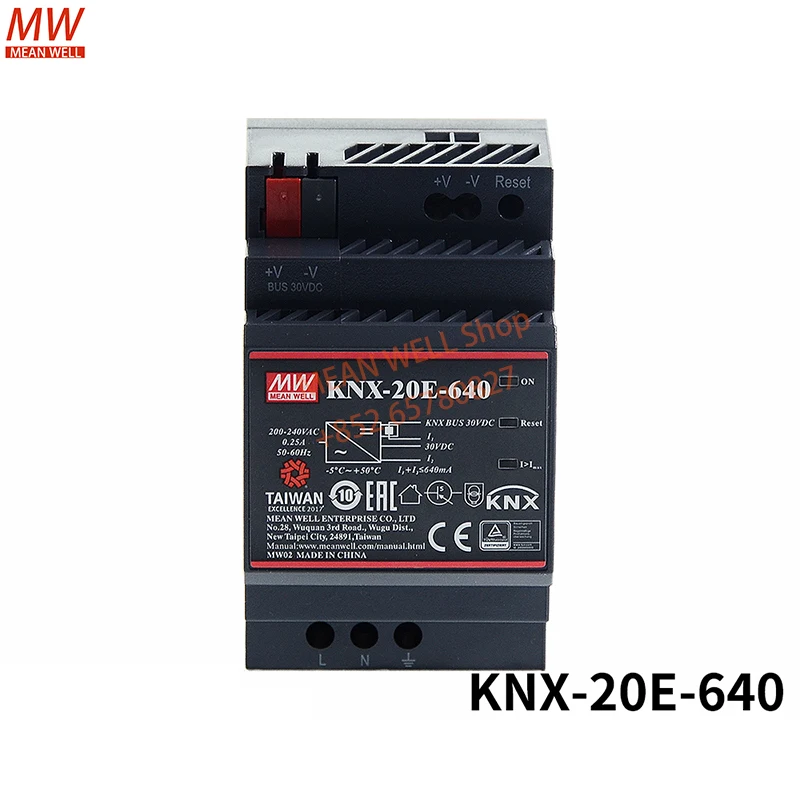 MEAN WELL 640mA KNX Power Supply Knx-20e-640 knx/EIB Bus Power Module