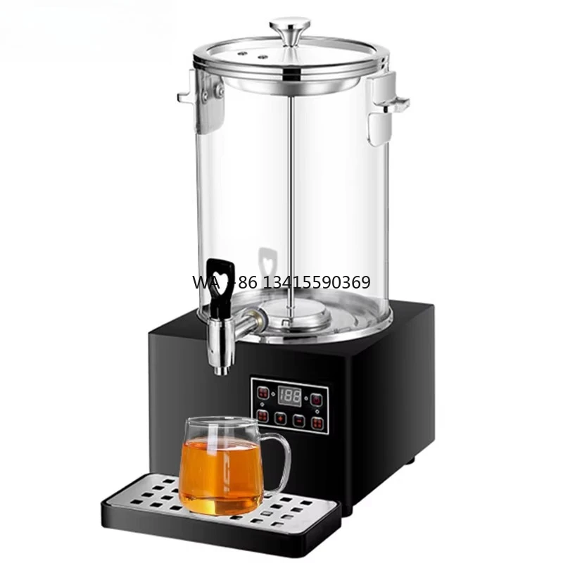 

DEWEISI electric instant water boiler marble wooden black water urn professional electric kettle for boiling heating coffee tea