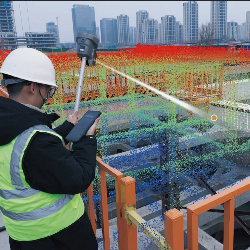 High Accuracy CHC RS10 Laser Gps Receiver Handheld Visual Real-Time SLAM 3D Laser Scanner GNSS RTK