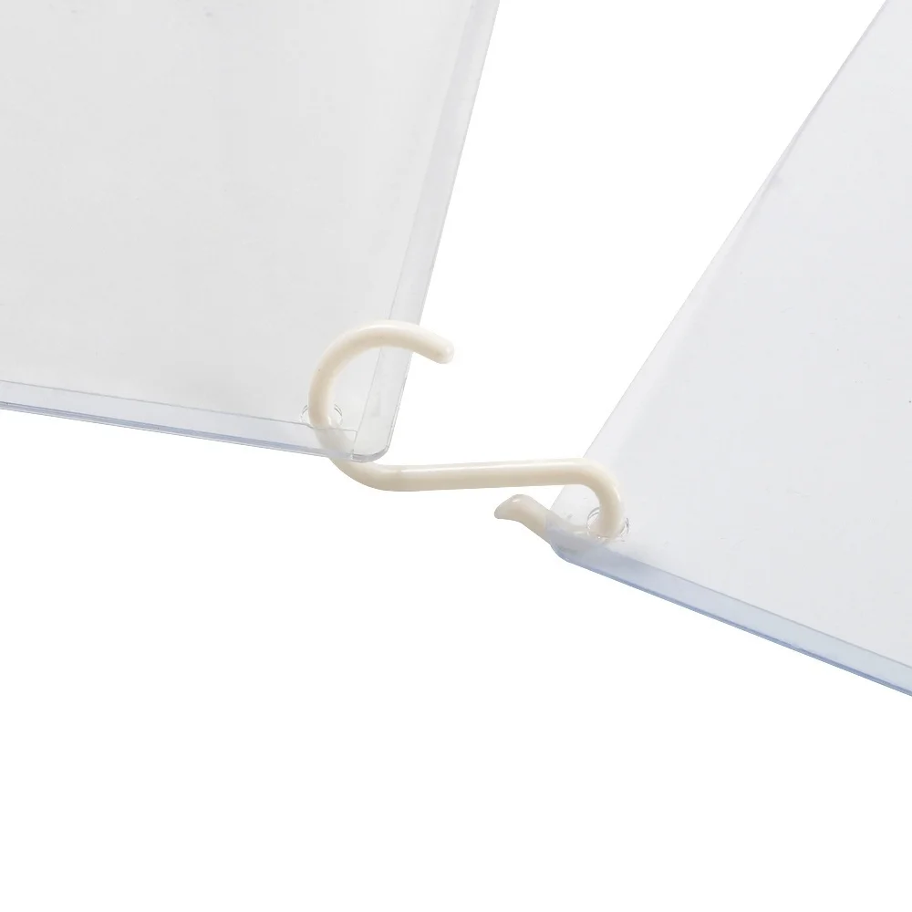 A5 Flip Menu Cover Shelf Price Tag Cover Clear Vinyl Label Sleeve Pvc Pouch Envelope Picture Frame Card Protector Sign Holder