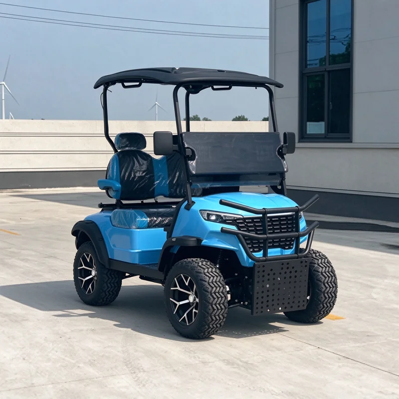 Off Road Golf Cart 6 Seater 72V Battery Disc Brake Vehicle for Club Hotel Campus Transport Buggy