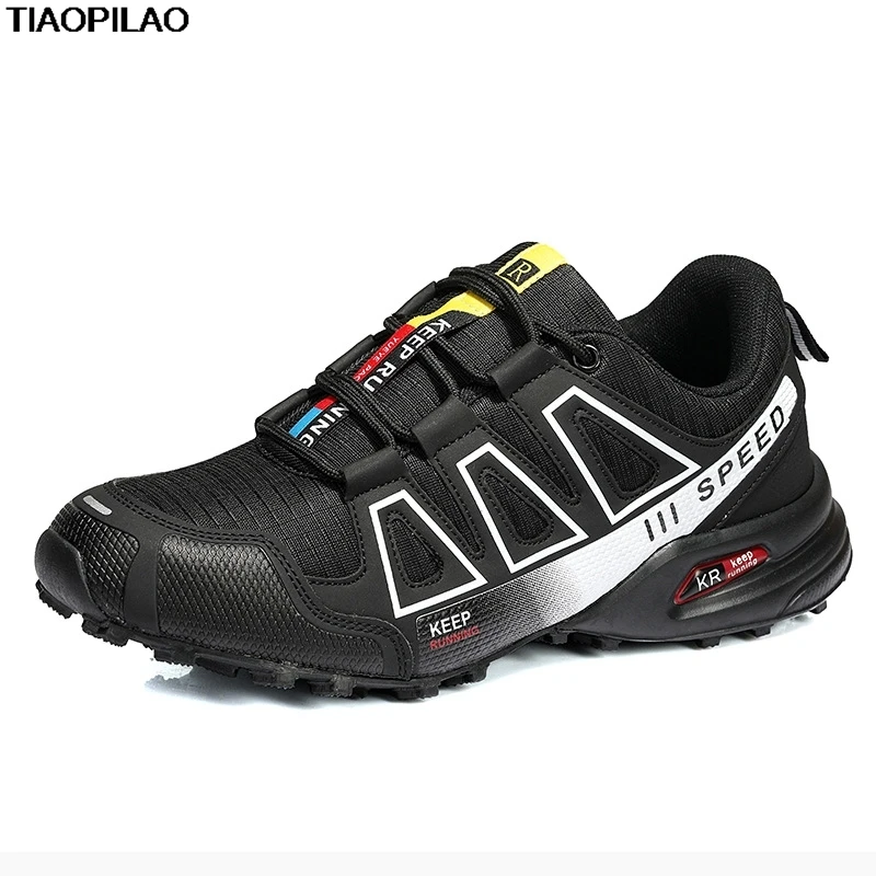 

Spring Autumn Outdoor Sports Men's Running Shoes Hiking Off Road Cycling Men's Mountaineering Shoes High Quality Handmade Shoes