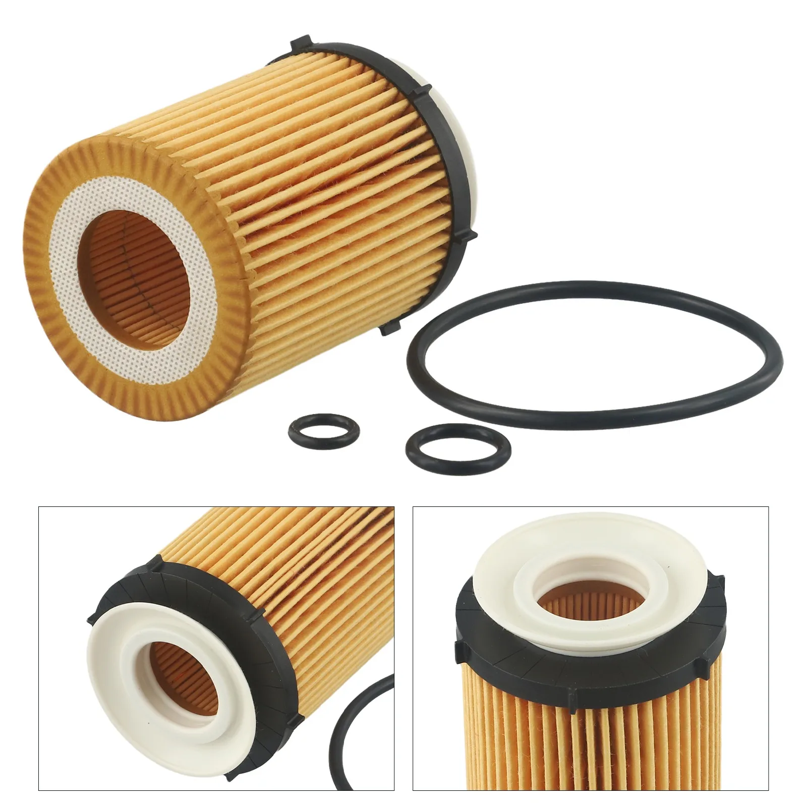 1PACK Engine Oil Filter Kit For GLB250 C300 A220 GLA250 GLC300 Features:  * Engine Oil Filter Kit: This Package Includes Set Of