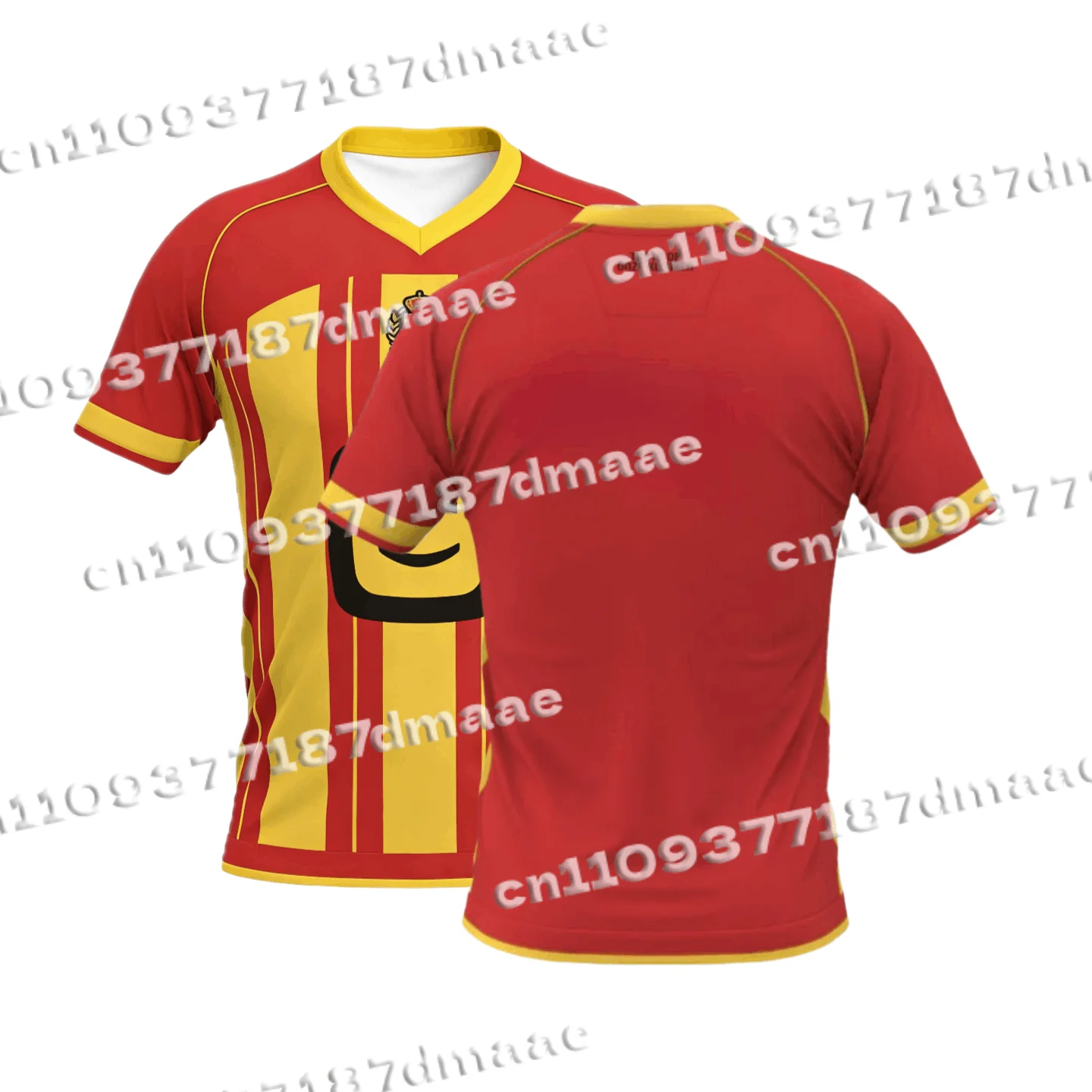 

Mechelen 25/26 Style Adult Children Casual Sports T-shirt Home Football Kit Jersey Breathable Short Sleeve Soccer Top