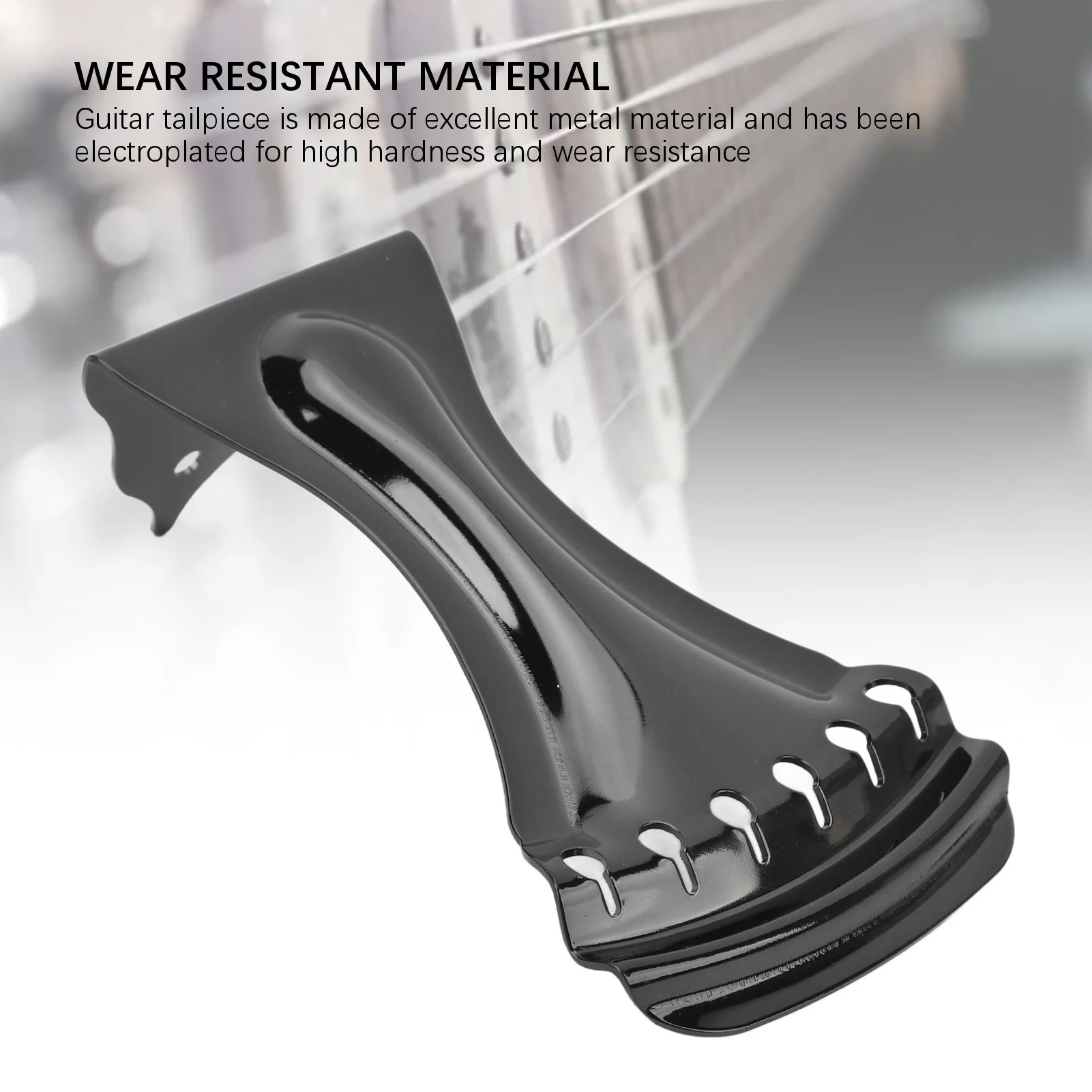Guitar Tailpiece for Bridge Tremolo Resonator Replacement 6 String Guitar Accessories