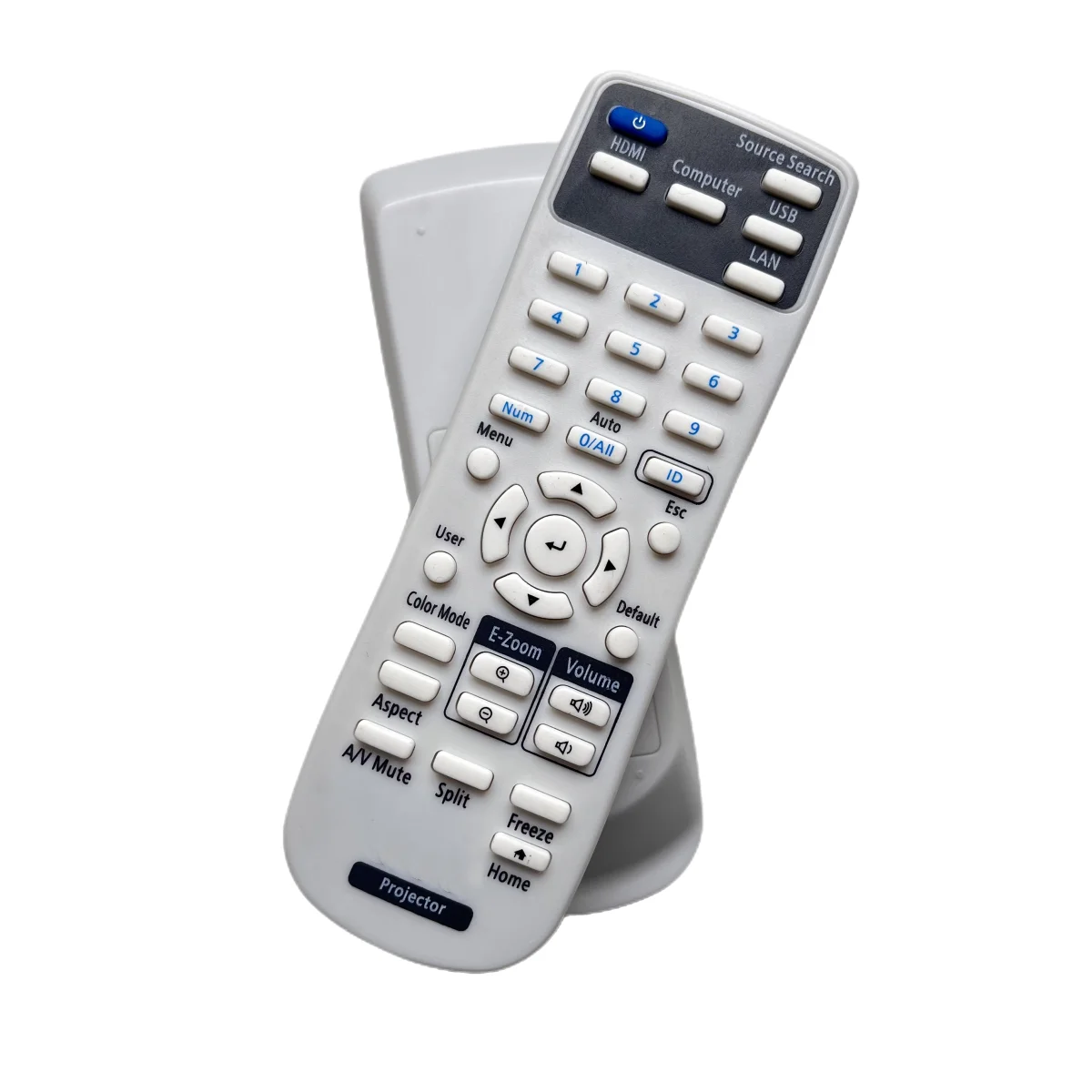 Controle remoto apto para projetores Epson, EX7260, EX3240, EX5250, EX5240, EX7240, EX9200, best-seller, novo