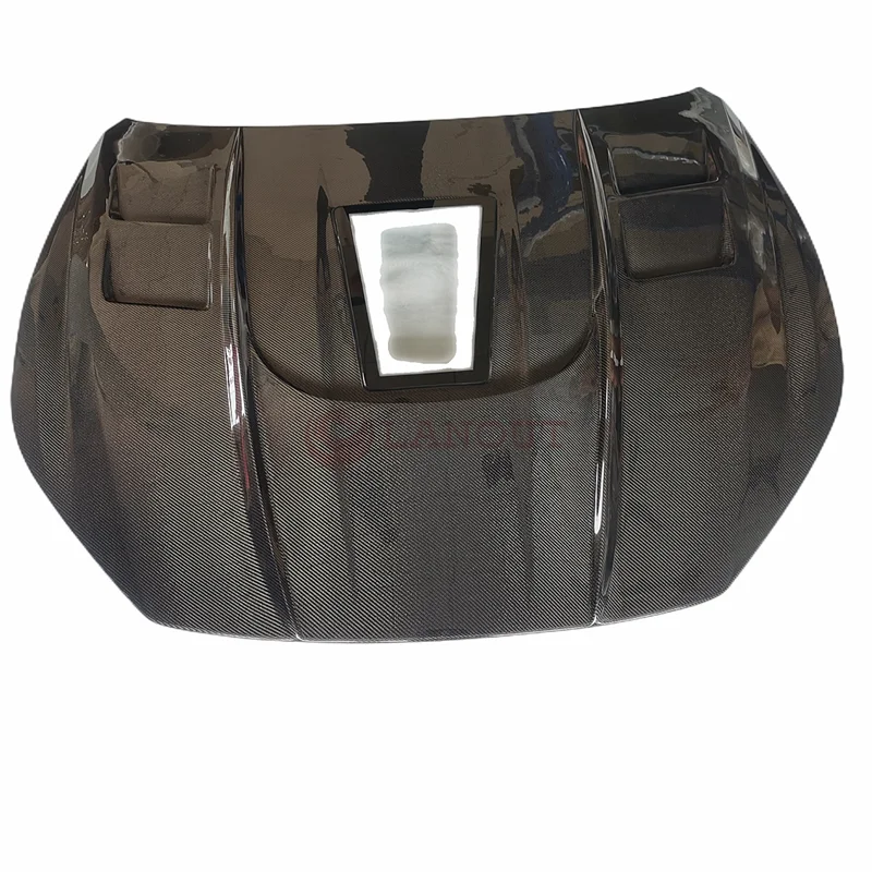 

Carbon fiber car transparent cover front hood engine cover suitable for Maserati President Ghibli 2014-2022