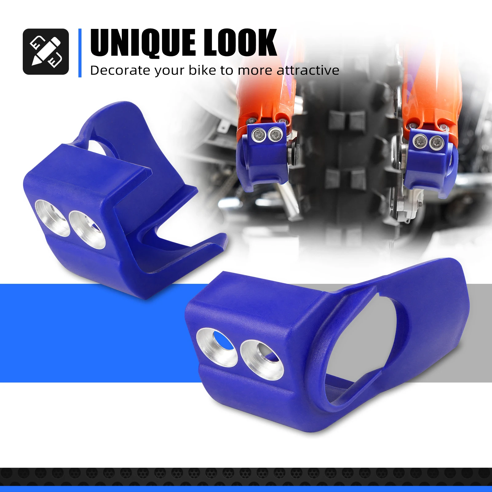 NICECNC Per Husqvarna 2016-2024 TE 300 TE 250 FE 250 FE 350 FE 450 501 TX 300 FX TC FC Motocross Forcella Anteriore Shoe Copertura Della Protezione