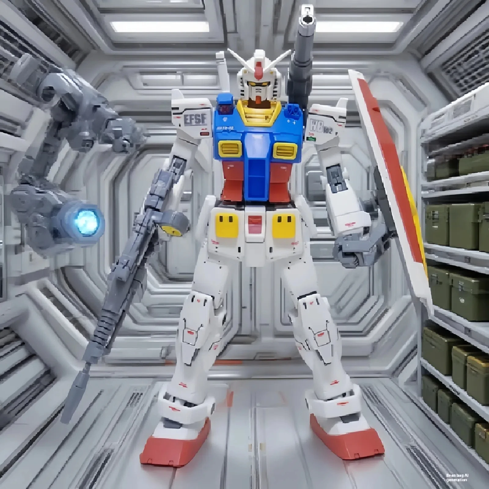 متوفر Hg 1/144 ستار موشن Gto Gundam Rx-78-2 تجميع أطقم منمذجة شخصيات الحركة نموذج بلاستيكي ألعاب تعليمية للأطفال