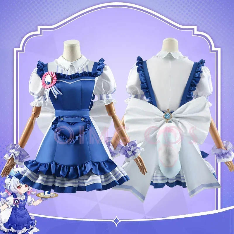 Genshin Impact Sigewinne Costume Cosplay Clorinde Carnevale Uniforme Costumi di Halloween Party Anime Donne Gioco di travestimento