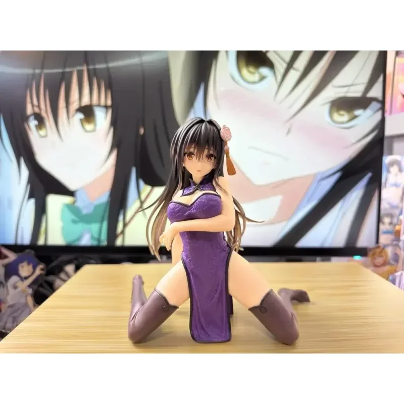 

В наличии 100% оригинальный настольный компьютер TAITO Cute Kotegawa Yui Cheongsam Ver. Фигурки аниме Коллекционная модель игрушки скульптура подарок