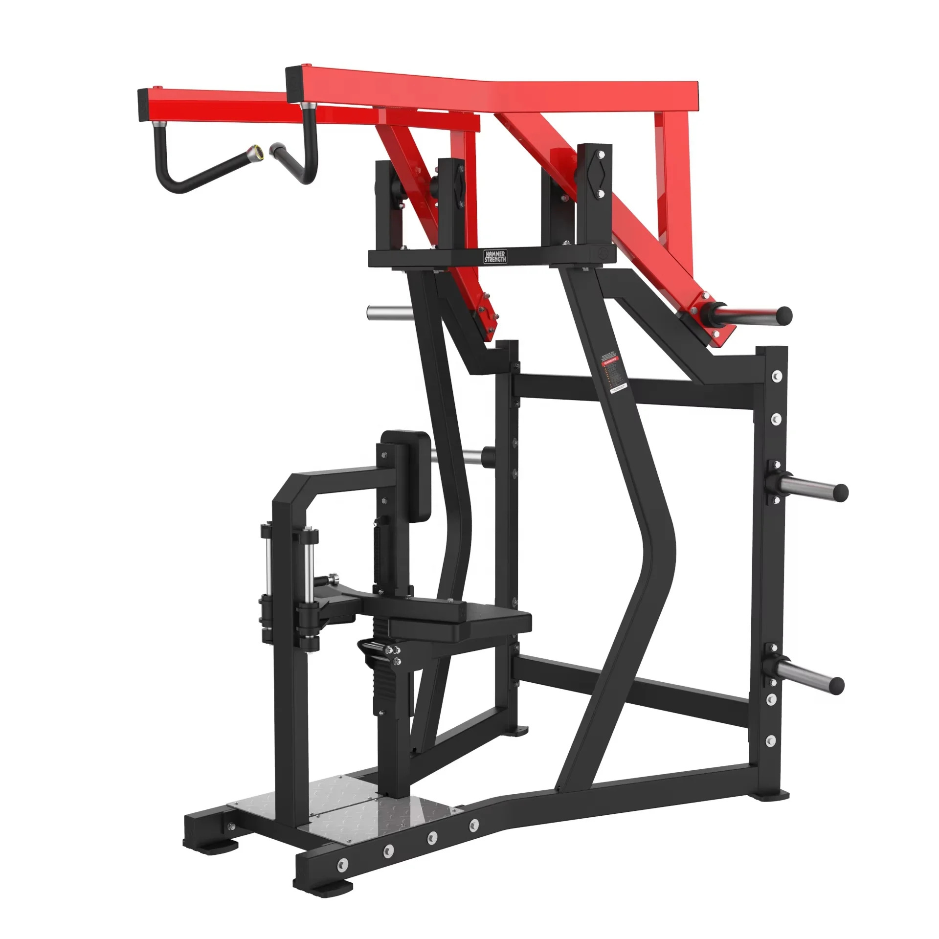 

Factory Manufacturer Plate Loaded Seated High Row Lat Pull Down Machine support Customized Color