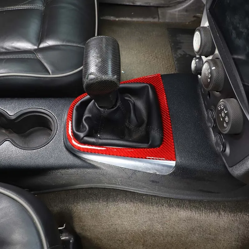 

1Pcs soft carbon fiber For 2005-2009 Hummer H3 car styling center control gear panel sticker car interior protection accessories