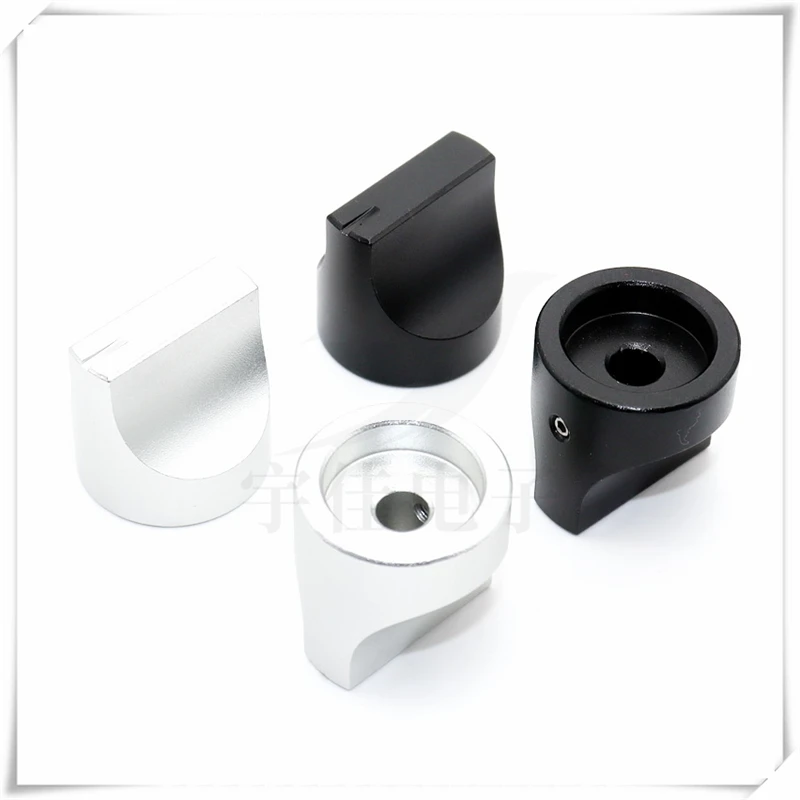 1PCS All Aluminum Alloy Knob Cap CD audio-visual Amplifier Audio Power Amplifier Potentiometer Volume Duckbill Knob Cap 25MM
