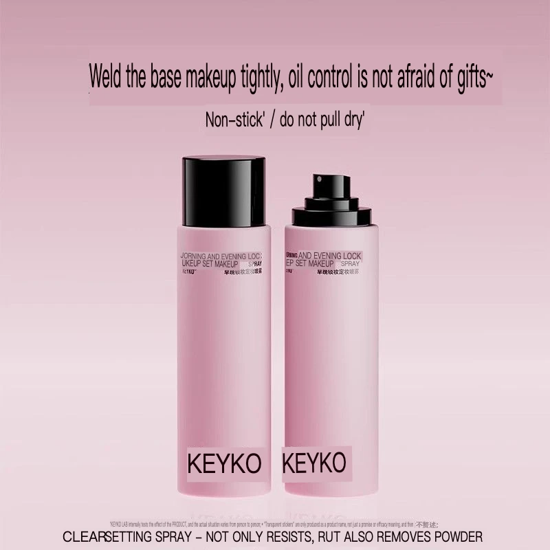 

Setting Spray Lock Makeup In The Morning And Evening, Lasting Setting, Oil Control, Waterproof, Sweat Proof, And Quick Setting