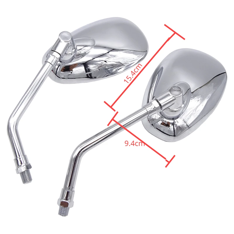 1 Pair Wide Screen Mirror Rearview Side Mirrors For Suzuki Intruder Volusia VS VL 700 750 800 1400 1500
