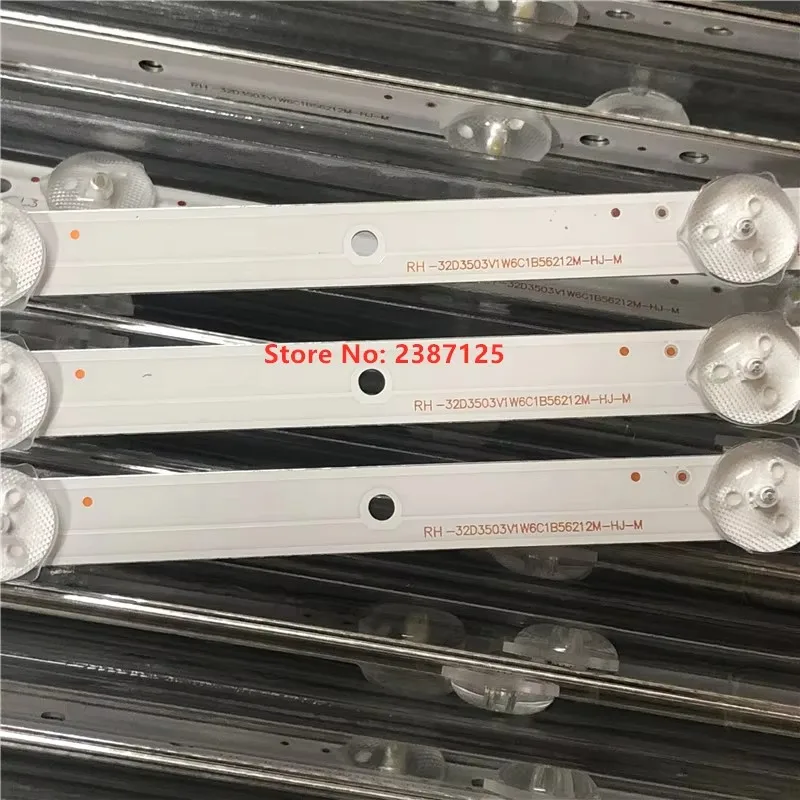 30PCS LED Backlight Striip 6lamps For ph ilco ph32u20 PH32U20DSGW PH32U20DSG CHDMT32LB01_ LED3030 V0.5 32D2060G