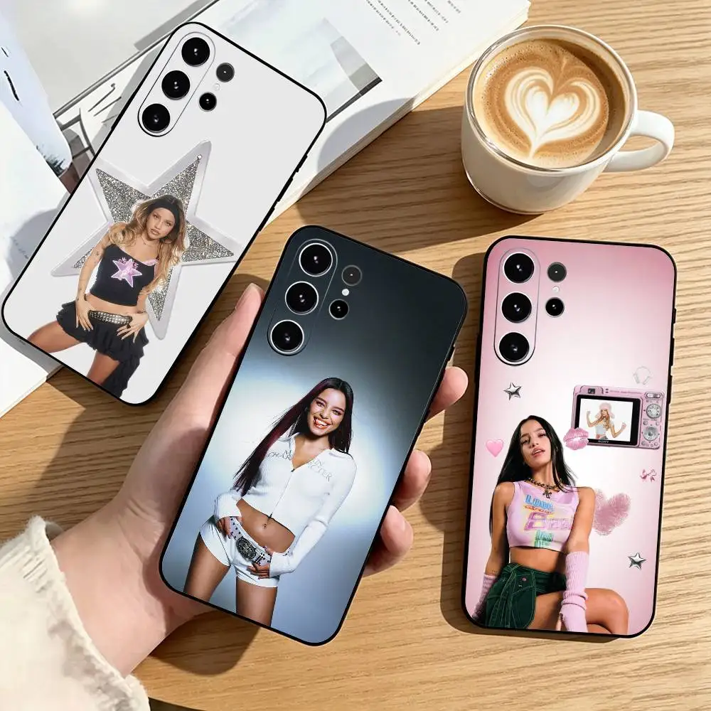 E-Emilia Mernes P-Pretty  Phone Case For Samsung S25,S24,S21,S22,S23,S30,Ultra,S20,Plus,Fe,Soft Silicone Black Cover Gift