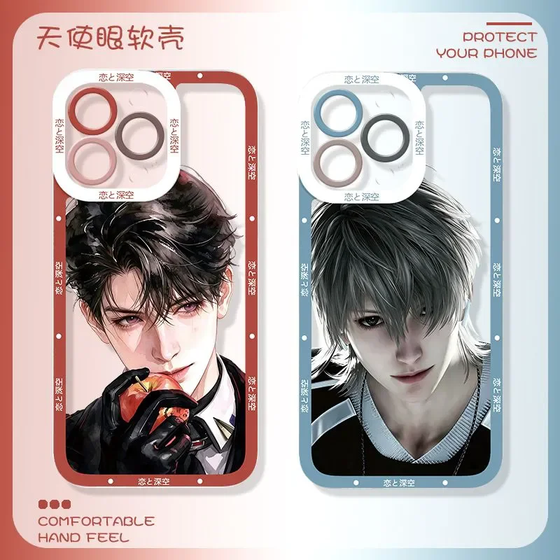 Game Love and Deepspace Xavier Caleb Cosplay Anime Cartoon iPhone series phone case phone ornament Accessories birthday Gift