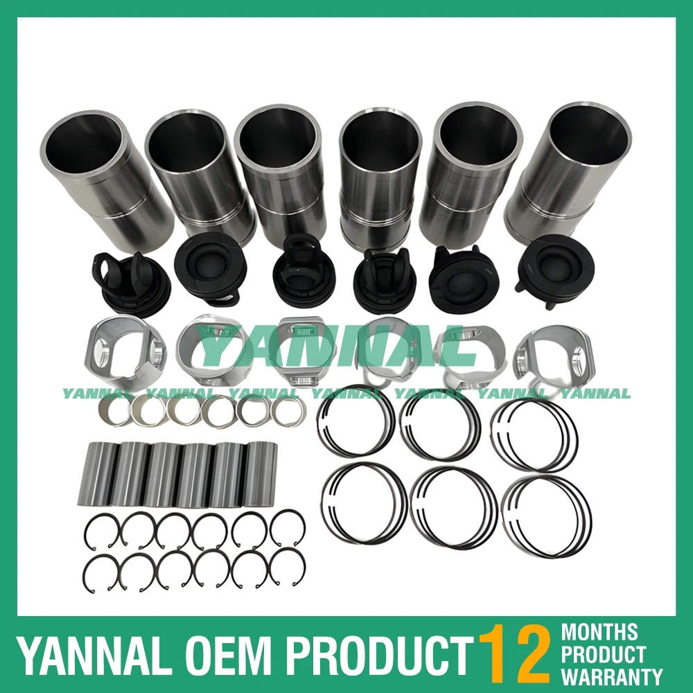 High quality Cylinder Liner Kit For Cummins M11 Diesel Engine Parts