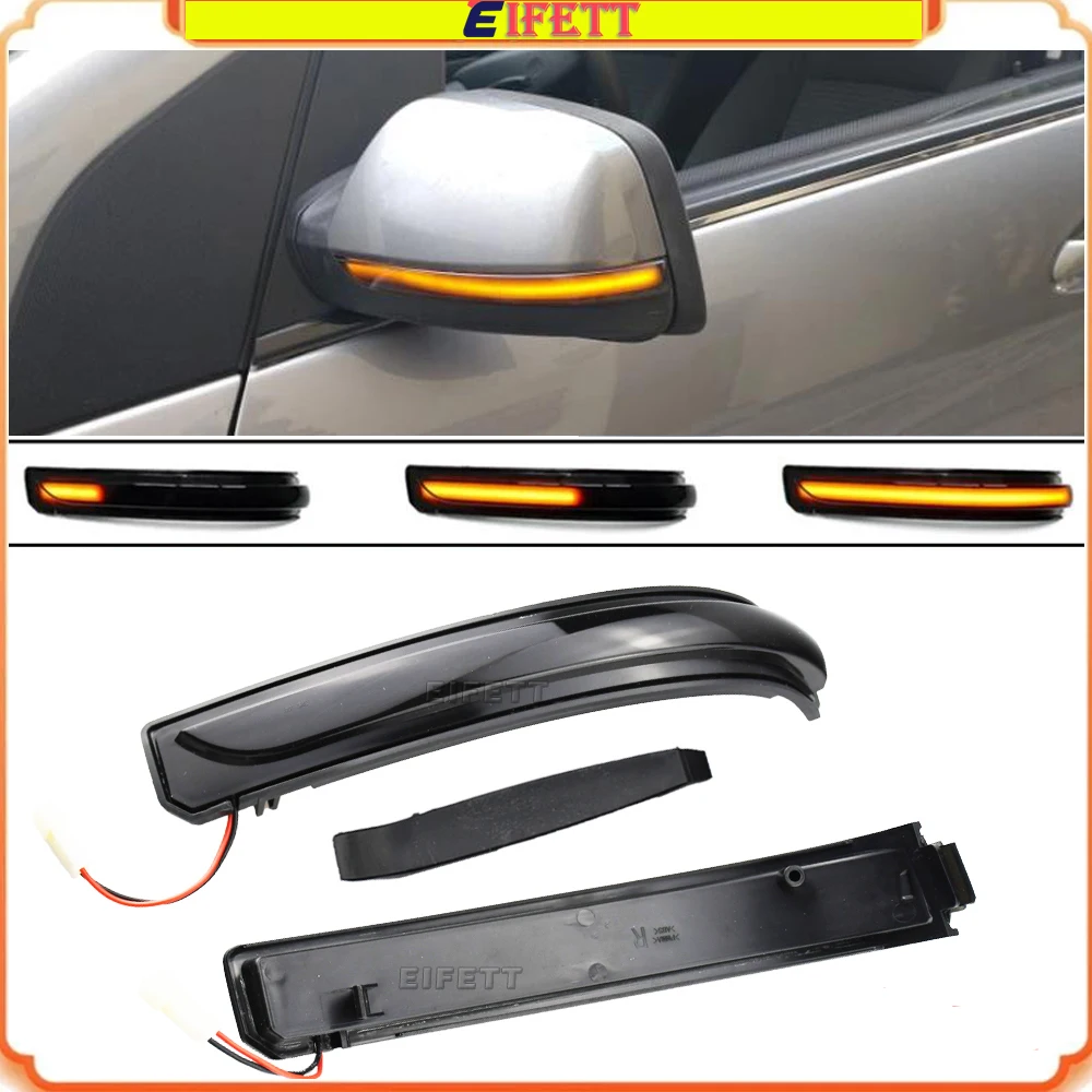 

LED Dynamic Turn Signal Blinker Side Mirror Indicator Light Fit For Mercedes Benz A/B Klasse W169 W245 06/2008-2012