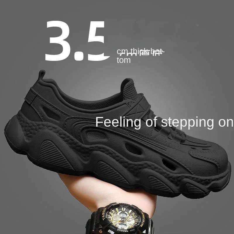 

Fashion Designer Men's Sandals Breathable Casual Shoe Outdoor Shoes Anti Slip Thick Sole Beach Slippers Summer Men Soft EVA Sole