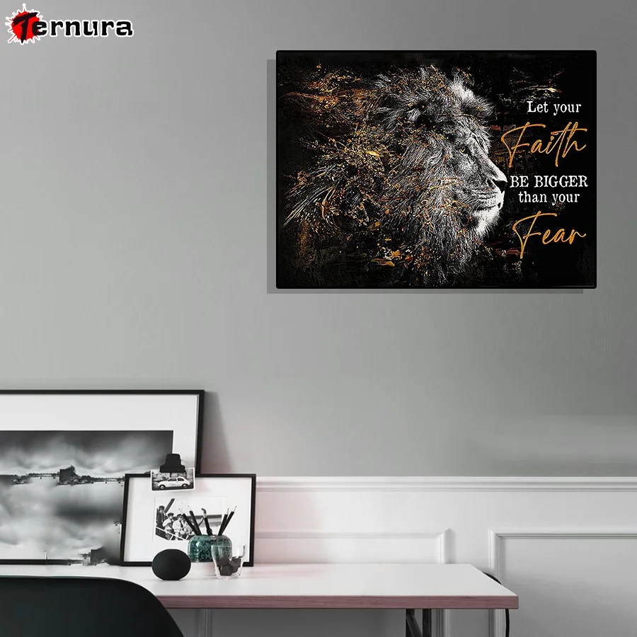 animal DIY Diamond Mosaic Painting lion king Full Square Diamond Diamond Embroidery cross stitch inspirational Home Decoration