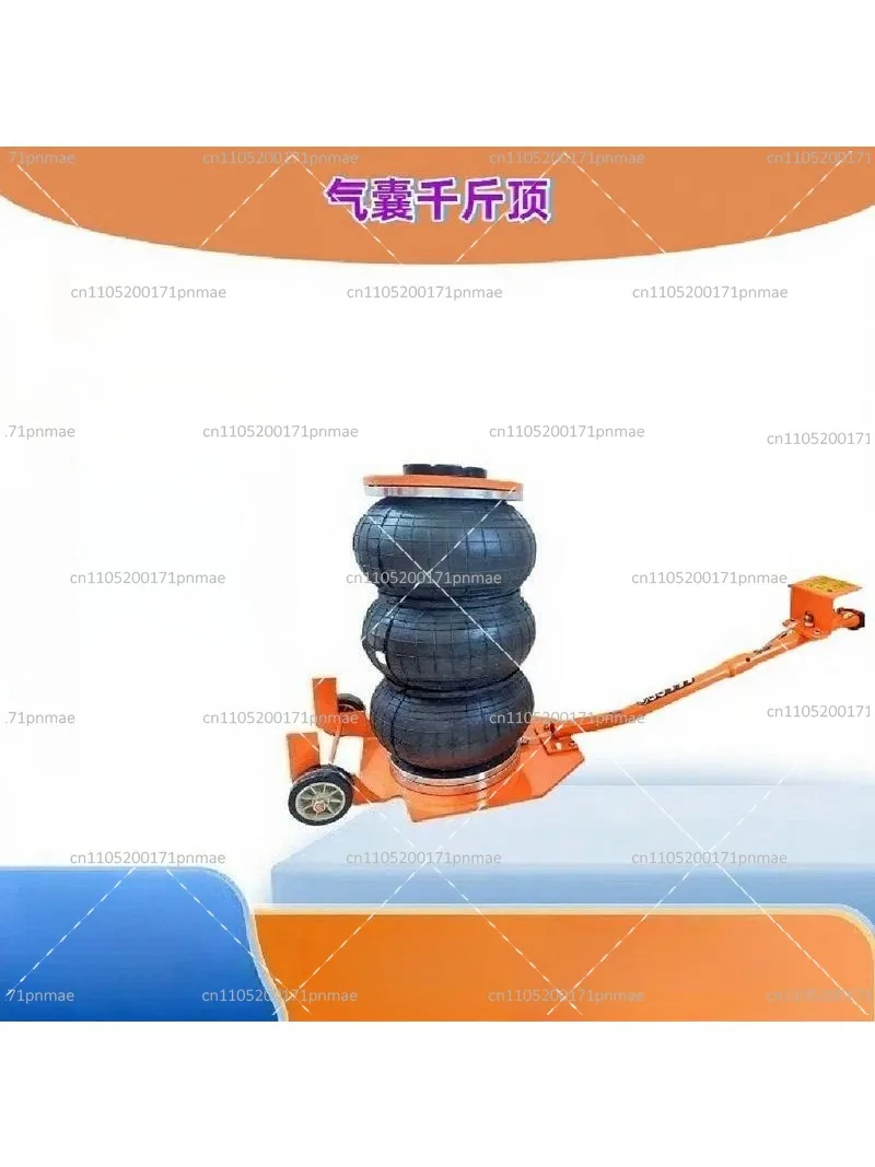 3T/6T Air Jack, Small Horizontal Hand-Operated Air Lift for Car Repair and Garage Use