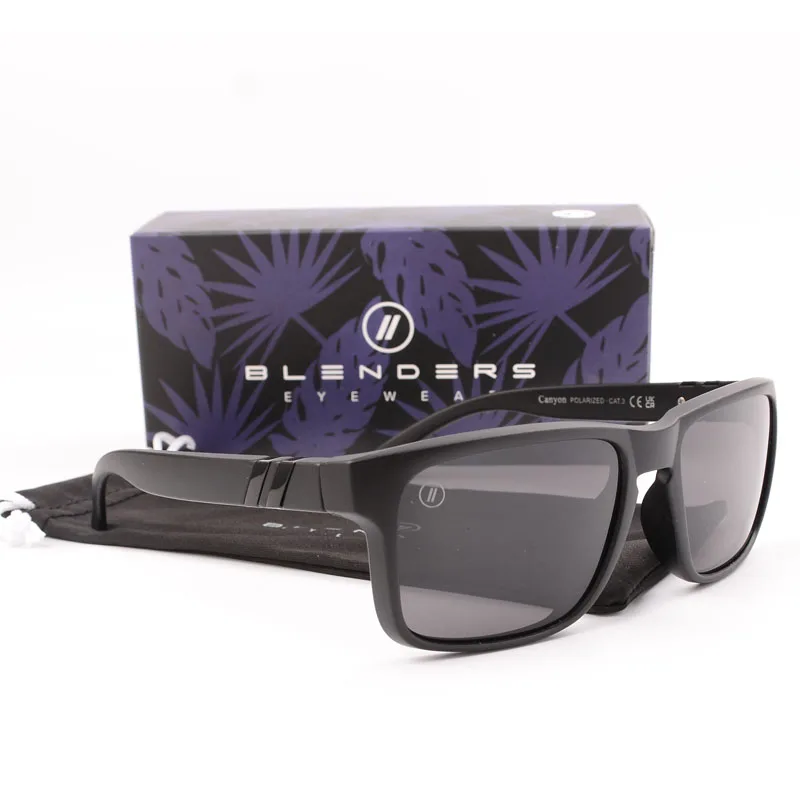 blender square women men Sunglasses Men Polarized UV  Eyewear Vintage Fashion Square Men's Sun Glasses B8801