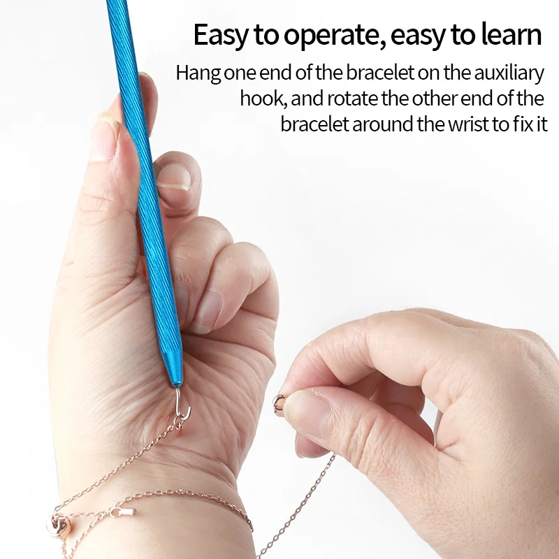 1개 손목 체인 액세서리 체인 버클 부착용 훅 여성용 주얼리 액세서리 손목 체인 착용 보조용