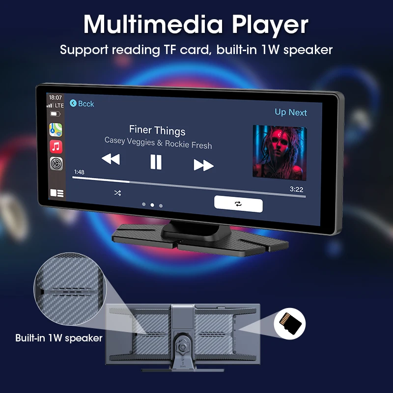 Develuck Universal 11.26'' Screen Car Radio Multimedia WIFI Video
