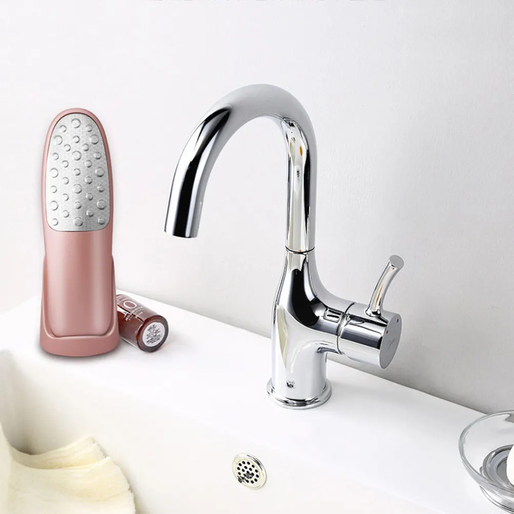 

Foot Rasp Callus Remover Stainless Steel Exfoliator Pedicure Tool Long Service Life Smooth Rough Feet for Women Men Rose Gold