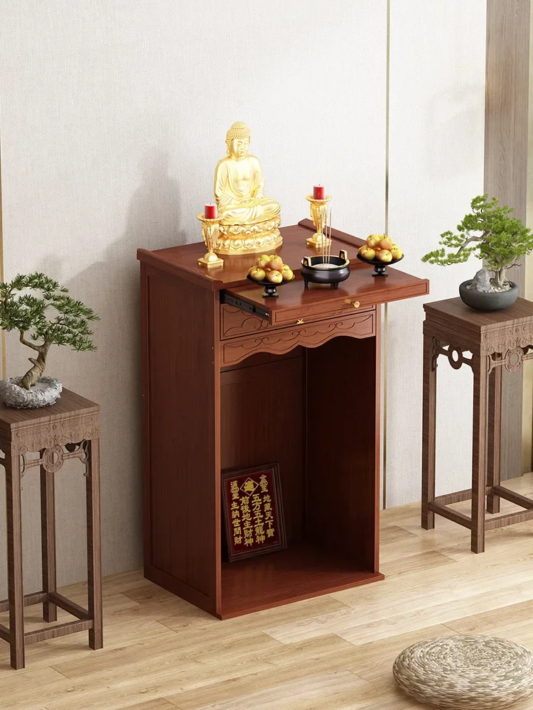 Haushalt, Shentai-Tisch, chinesischer Stil, ländlich, Buddha-Tisch