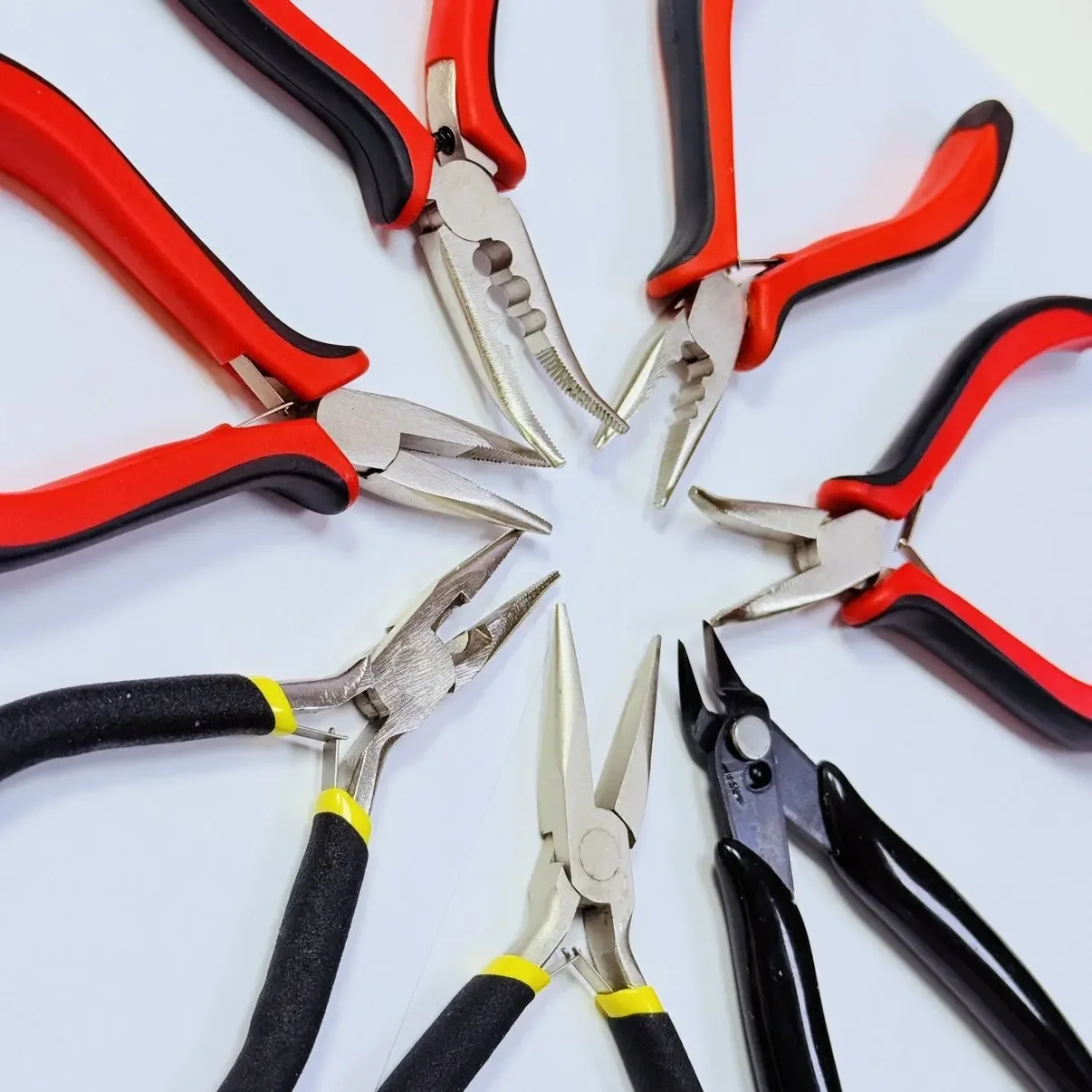 Various types of Hair Extension Pliers for Micro Silicone Rings I-Tip Hair Pliers Hair Extensions Opener and Removal Tool image 4