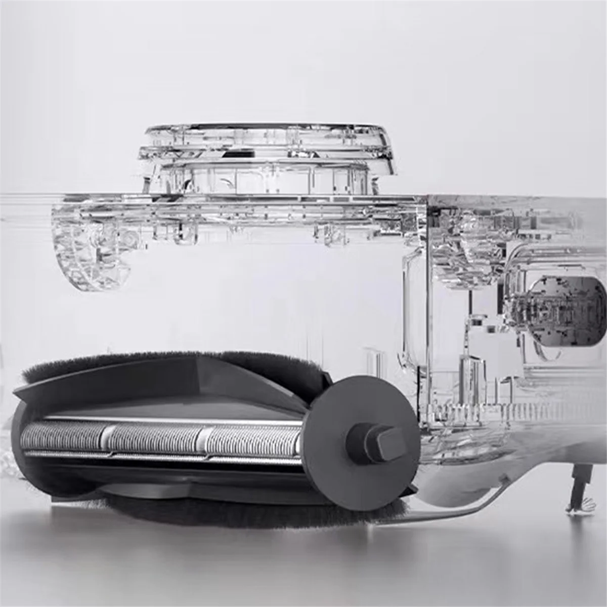 Haar-Anti-Tangle-Rollenbürste für XIAOMI Mijia Omni 1S B101CN B116 X10+ Mijia Omni 2 C102CN B116CN Staubsaugerzubehör