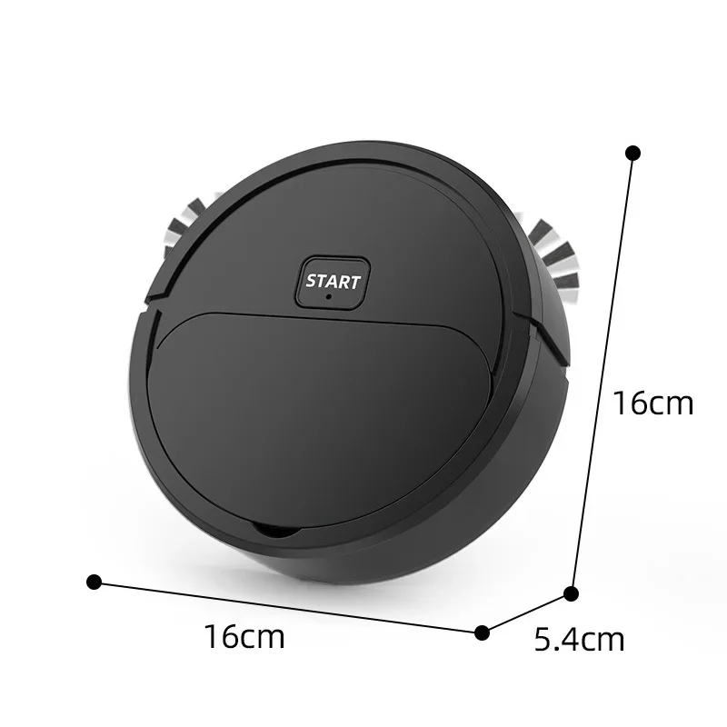 Smart Sweeping Robot Mini Silent Vacuum Cleaner Sweep Mop Brush Three-in-one Multi-function Cleaning Machine for Home