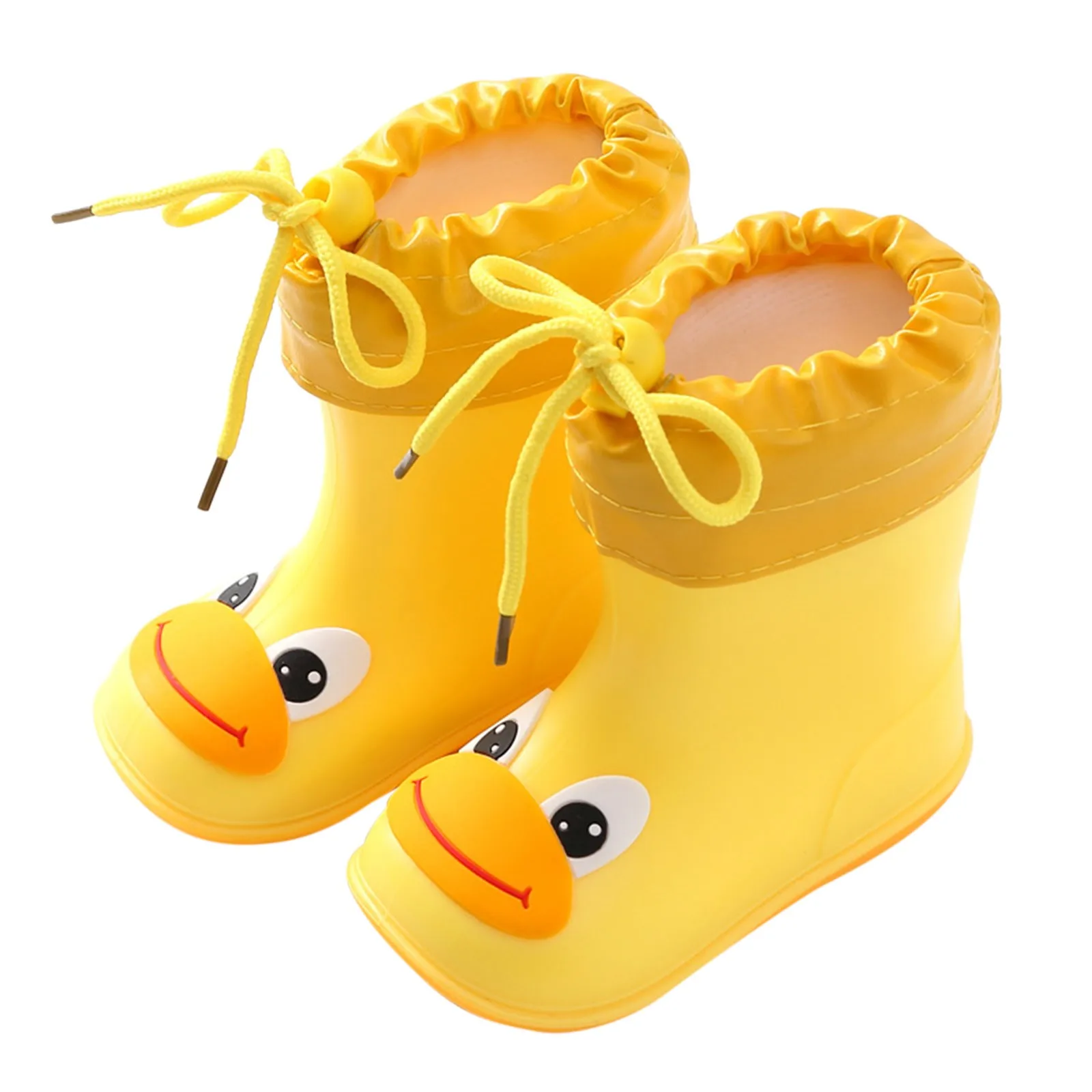 All Season Children Rain Boots Detachable Keep Warm Liner Years Cartoon Animal Boy Girl Anti-slip Water Shoes Splashing Shoes