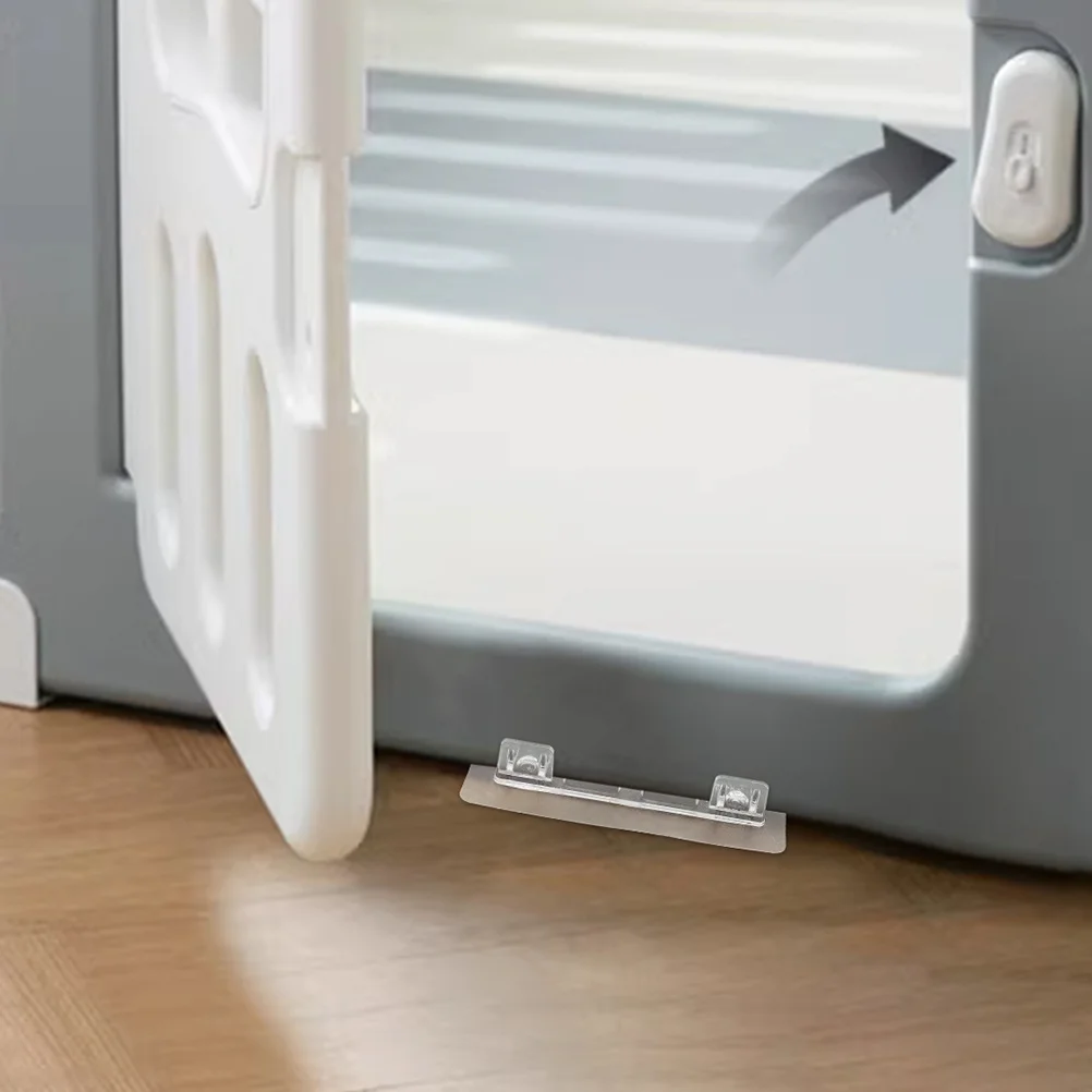 

6Pcs Baby Gate Mounting Kit Safety Brackets for Wall Secure Baby Gate Installation Replacement Parts Hardware for Child Safety