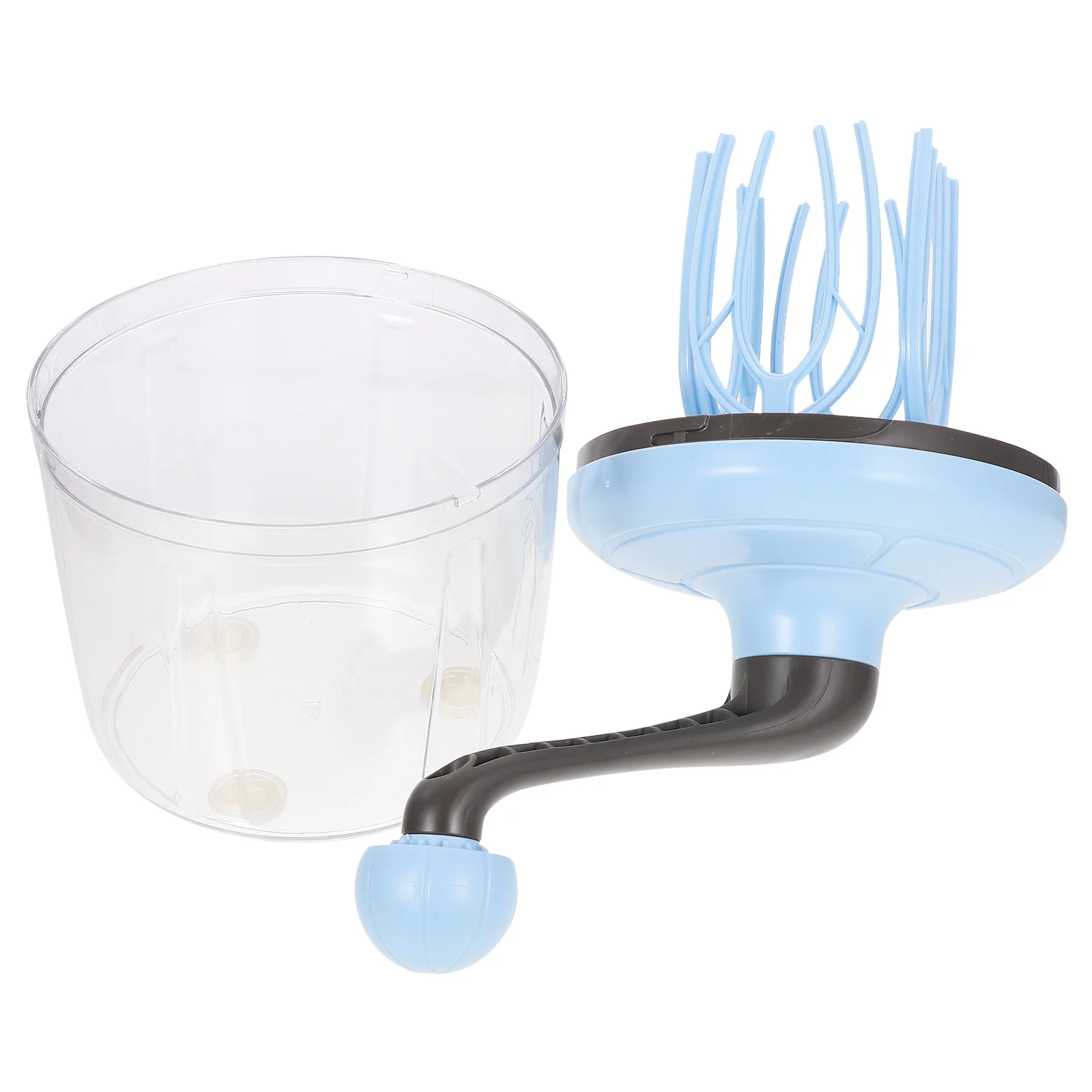 

Manual Egg Whisk Rotary Handheld Frother Plastic Smooth Surface Ergonomic Design Quick Efficient Mixing Kitchen Supplies