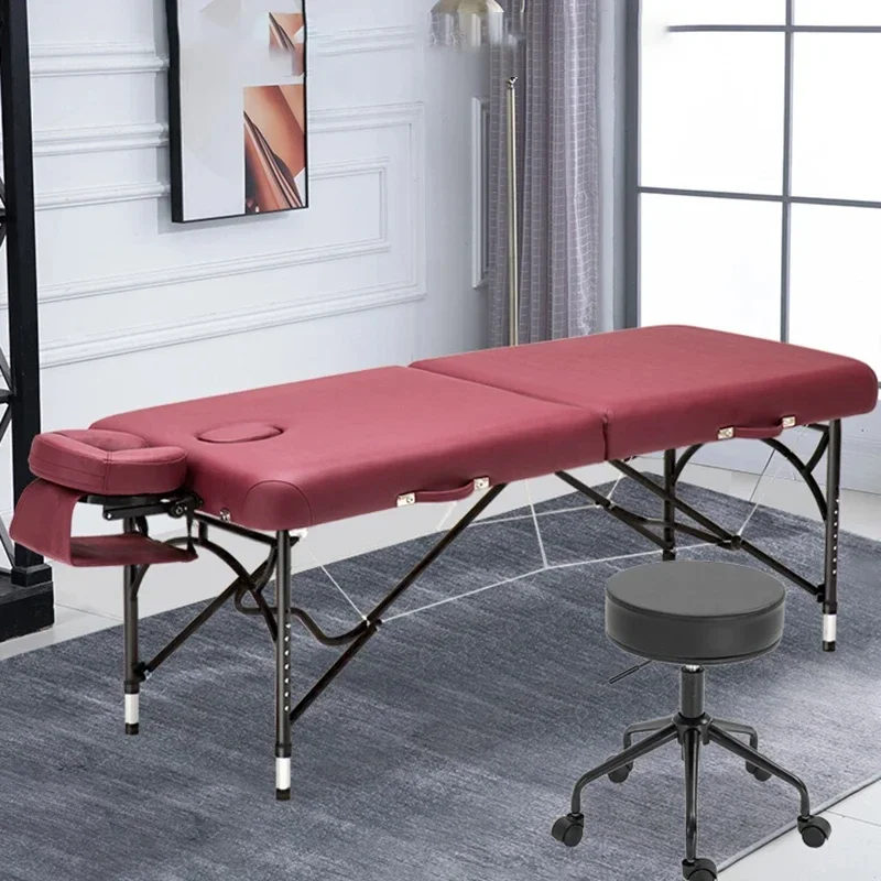 

Massage Lash Tattoo Spa Portable Bed Therapy Physiotherapy Massage Table Speciality Sleep Lettino Estetista Salon Furniture