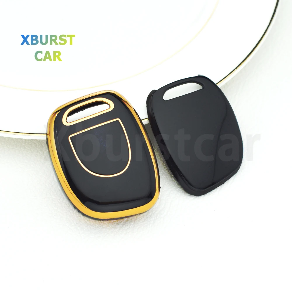 

1-кнопочный модный брелок из ТПУ для Renault Master Kangoo Clio Twingo, чехол для дистанционного ключа автомобиля, защитный держатель без ключа