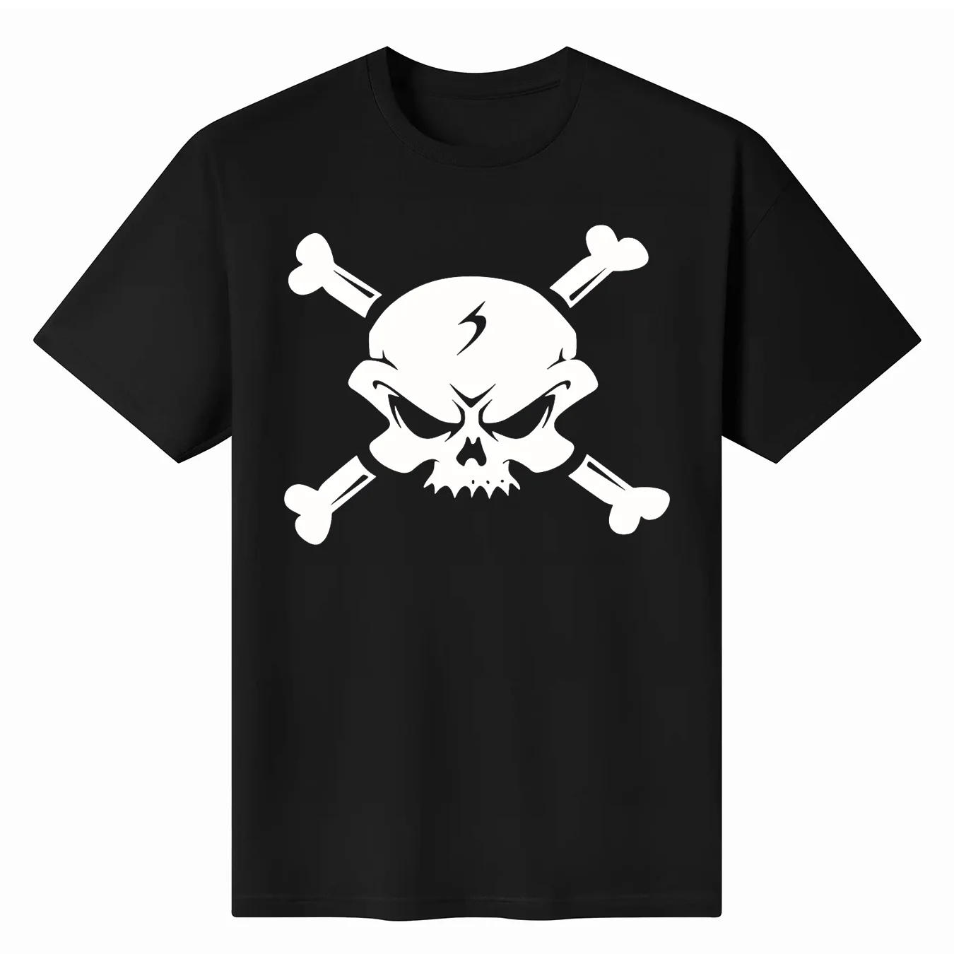 Men's Skull Skull T-Shirt Caution Toxic Better Keep Spacing Fun Shirt